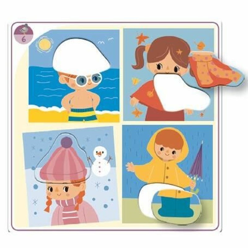 Juegos Mesa Niños Ravensburger Ready for Kindergarten! FR