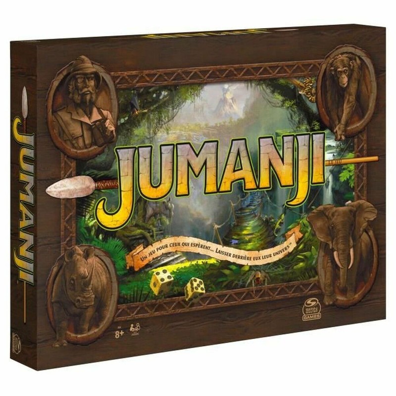 Juegos Mesa Niños Spin Master Jumanji (Francés) - Compra online en MegaJuguetes