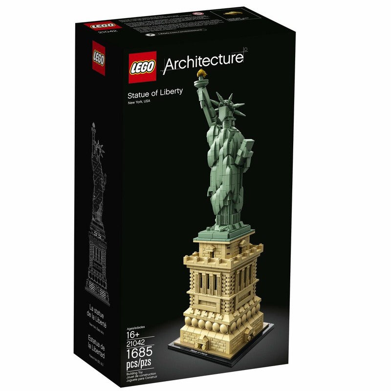 Juguetes Construcción Niños Lego Architecture Estatua Libertad