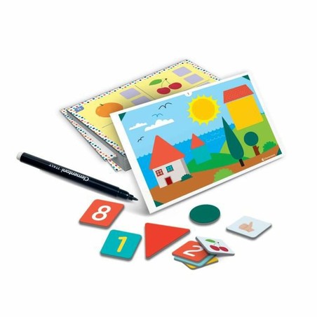 Juego de Mesa para Niños Clementoni: Aprende Formas y Números
