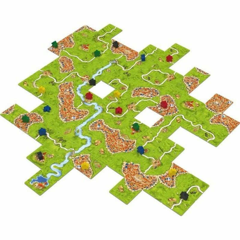 Juegos Mesa Niños Asmodee Carcassonne - Estrategia Familiar