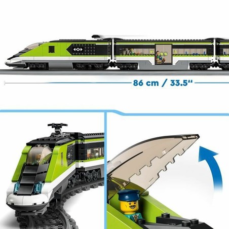 Juguetes Construcción Niños: Tren Pasajeros LEGO City Express 60337