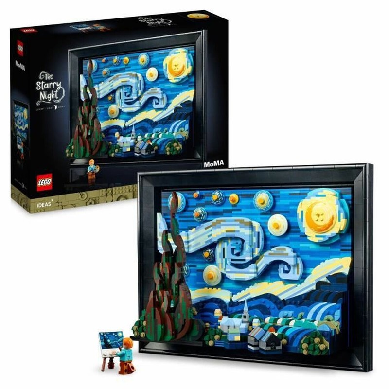 Lego The Starry Night: Juego de Construcción de Arte para Adultos - Compra online en MegaJuguetes