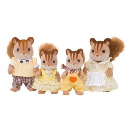 Figuras Acción Niños Sylvanian Families - Set Ardillas Roux - Compra online en MegaJuguetes