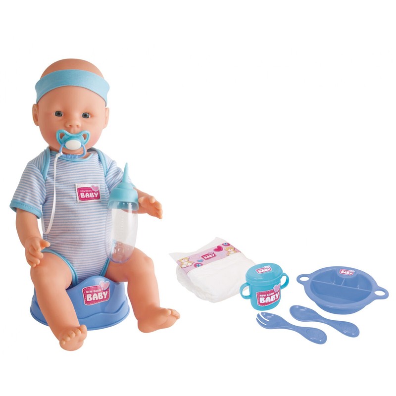Muñecas Niñas: Muñeco Bebé Simba New Born Baby 43 cm