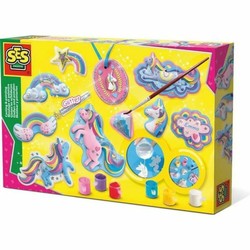 Manualidades Niños: Pasta de Modelar y Pintar Unicornios SES Creative - Compra online en MegaJuguetes