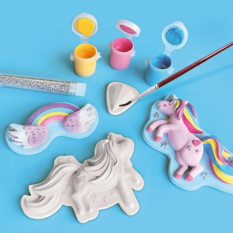 Manualidades Niños: Pasta de Modelar y Pintar Unicornios SES Creative