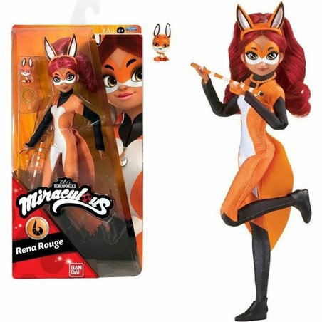 Muñecas Niñas Bandai Rena Rouge 26 cm Miraculous - Compra online en MegaJuguetes