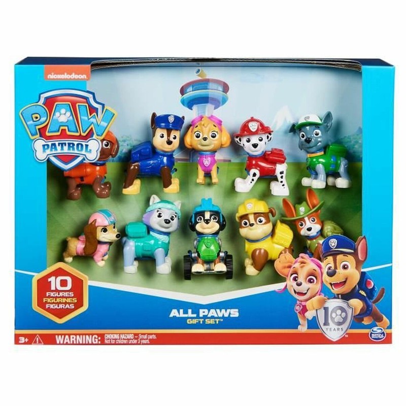 Figuras Acción Niños Paw Patrol - Playset 10 Piezas - Compra online en MegaJuguetes