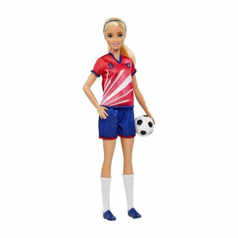 Muñecas Niñas Barbie Footballer: ¡La Estrella del Fútbol! - Compra online en MegaJuguetes
