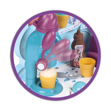 Juego Simbólico Niños Smoby Frozen Ice Cream Shop - Tienda de Helados