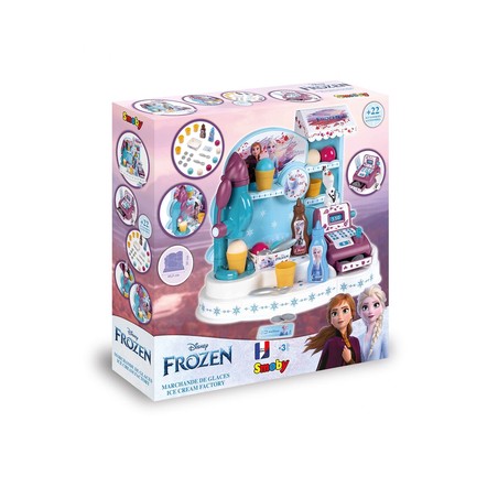 Juego Simbólico Niños Smoby Frozen Ice Cream Shop - Tienda de Helados