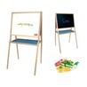 Manualidades Niños: Pizarra Doble Cara Magnética Jeujura Wooden Painting - Compra online en MegaJuguetes