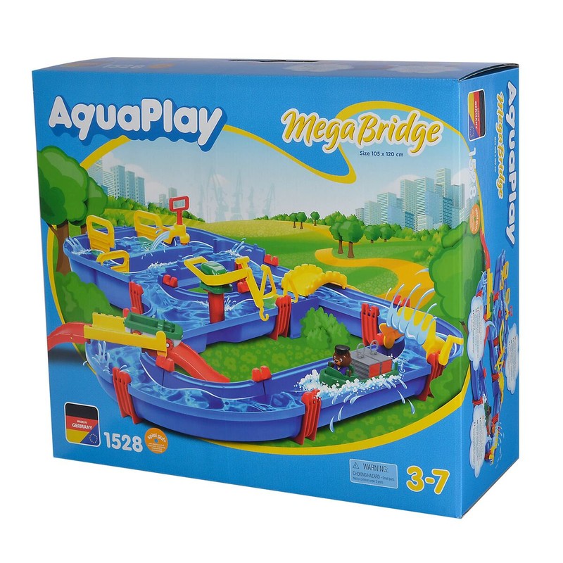Coches Juguete Niños: Circuito Acuático AquaPlay Mega Bridge - Compra online en MegaJuguetes