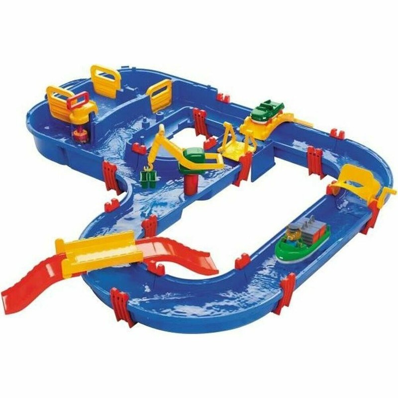 Coches Juguete Niños: Circuito Acuático AquaPlay Mega Bridge