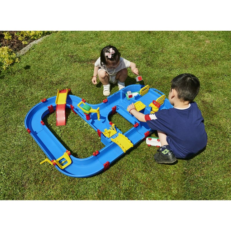 Coches Juguete Niños: Circuito Acuático AquaPlay Mega Bridge
