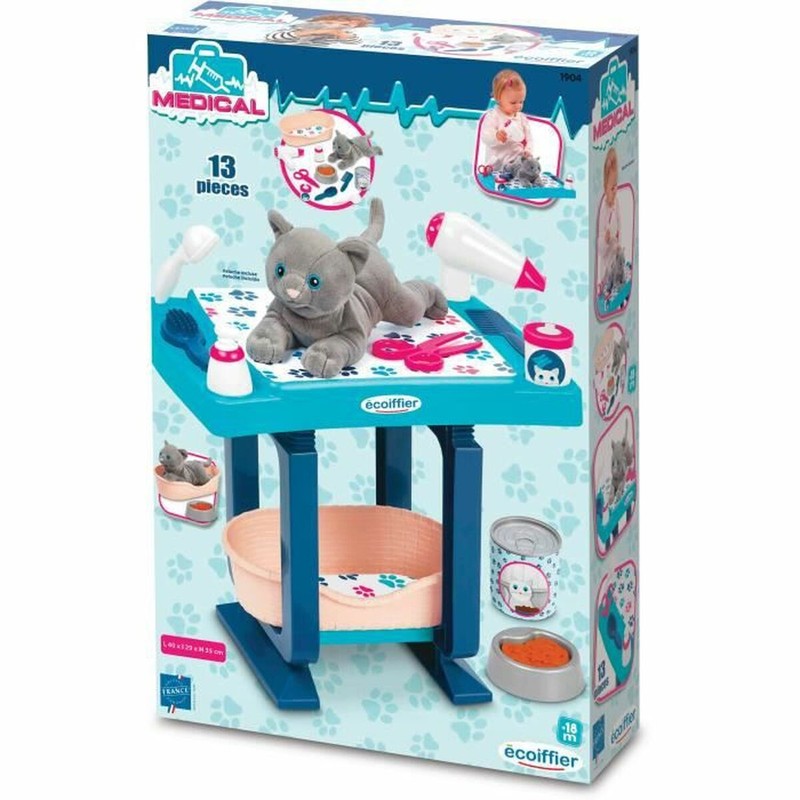 Juego Simbólico Niños Ecoiffier: Set Veterinario 13 Piezas - Compra online en MegaJuguetes