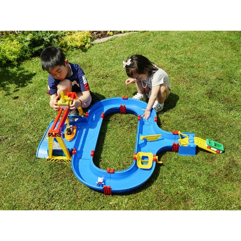 Coches Juguete Niños: Circuito AquaPlay Port a Container Acuático