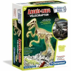 Juguetes Ciencia Niños Clementoni: Kit Arqueología Velociraptor - Compra online en MegaJuguetes
