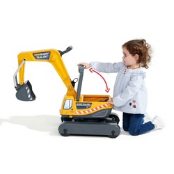 Juguetes Exterior Niños: Correpasillos Falk Power Shift Excavadora Amarillo - Compra online en MegaJuguetes 2