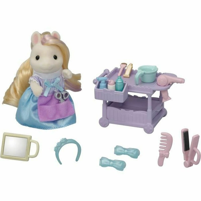 Figuras Acción Niños Sylvanian Families: Pony Mamá y su Kit de Estilismo - Compra online en MegaJuguetes