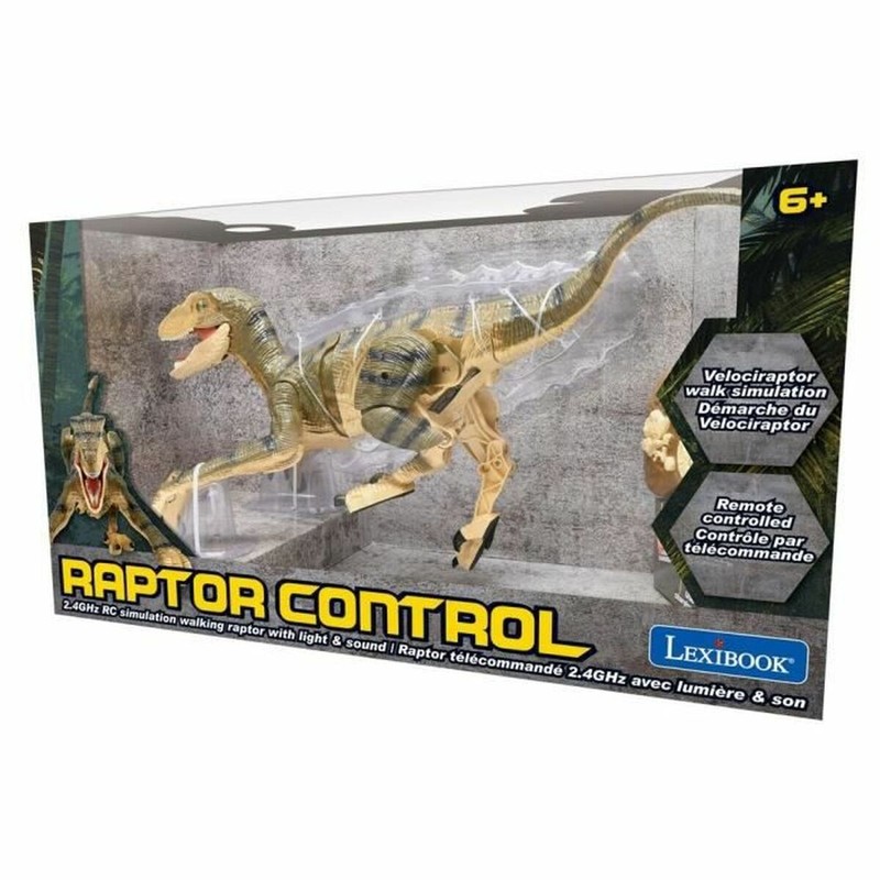 Figuras acción niños - Dinosaurio Velociraptor Lexibook RC - Compra online en MegaJuguetes