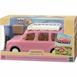Muñecas Niñas: Caravana Sylvanian Families Family Picnic Van de Aventura - Compra online en MegaJuguetes