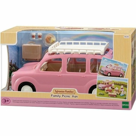 Muñecas Niñas: Caravana Sylvanian Families Family Picnic Van de Aventura - Compra online en MegaJuguetes