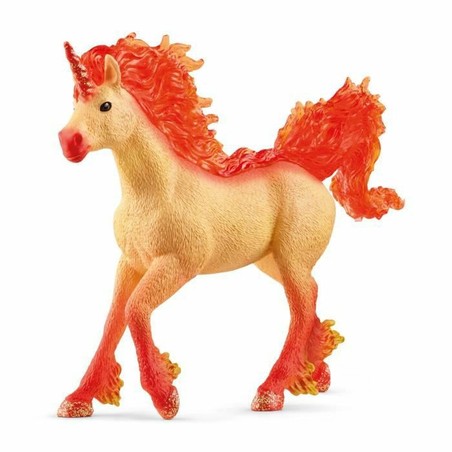 Figuras Acción Niños: Unicornio Schleich Naranja 70756 - Compra online en MegaJuguetes