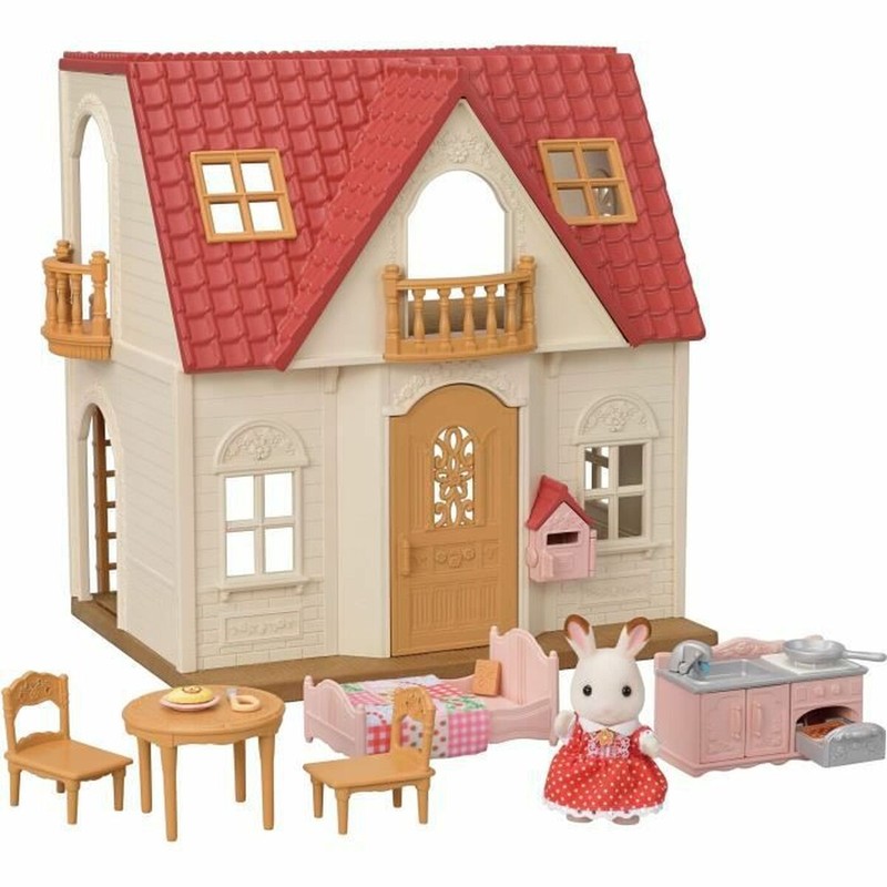 Muñecas Niñas Sylvanian Families 5567: Casa de Juego Detallada