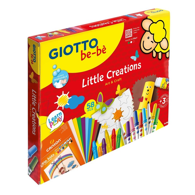 Manualidades Niños Giotto - Set Dibujo Multicolor 58 Piezas