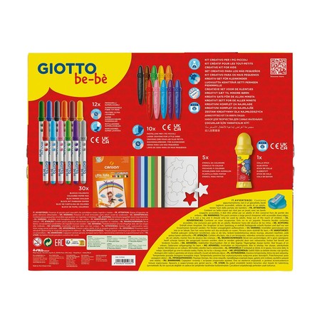 Manualidades Niños Giotto - Set Dibujo Multicolor 58 Piezas