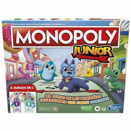 Juegos Mesa Niños Monopoly Junior (ES) - Diversión Educativa - Compra online en MegaJuguetes