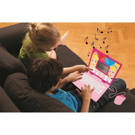 Juguetes Electrónicos Niños: Lexibook Disney Princess - Ordenador Portátil Interactivo