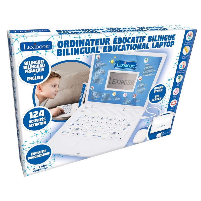 Juguetes electrónicos niños: Ordenador Portátil Interactivo Lexibook JC598i1