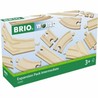 Pista Tren Madera Brio Intermediate Evolution Set 16 Piezas - Compra online en MegaJuguetes