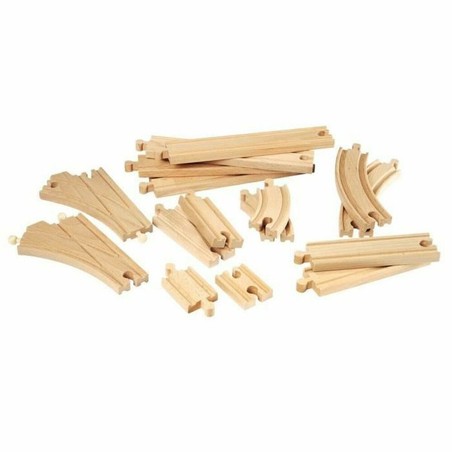 Pista Tren Madera Brio Intermediate Evolution Set 16 Piezas