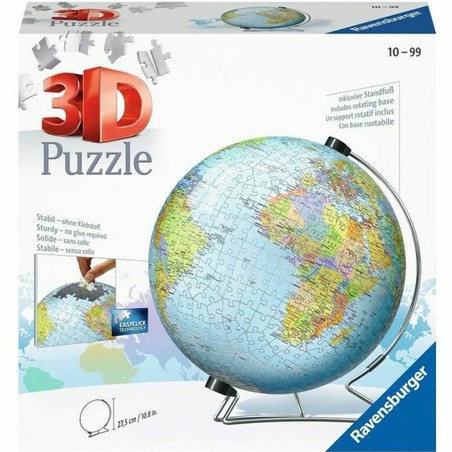 Puzzle 3D Globo Ravensburger Single Color Unique 540 Piezas - Compra online en MegaJuguetes