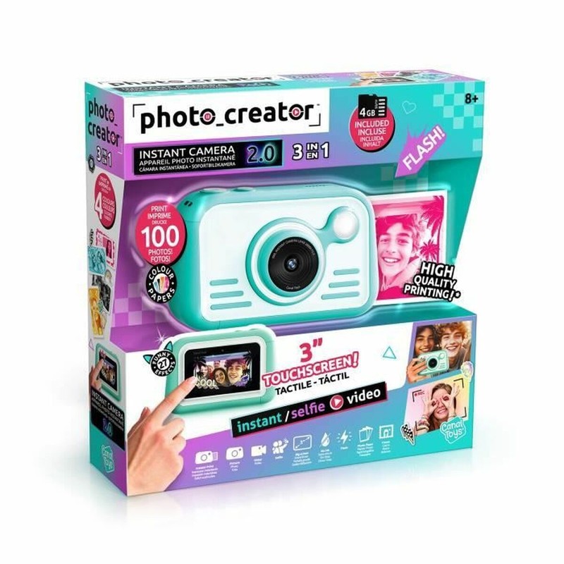 Cámara digital Canal Toys en caja, lista para jugar