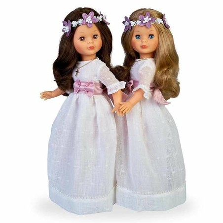 Muñecas Niñas Nancy: Muñeca de Comunión Morena 48 cm
