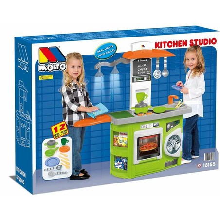 Juego Simbólico Niños: Cocina de Juguete Moltó K Kitchen Studio - Compra online en MegaJuguetes