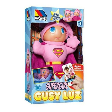 Muñecas Niñas Supergirl Gusy Luz Moltó 28 cm con Iluminación