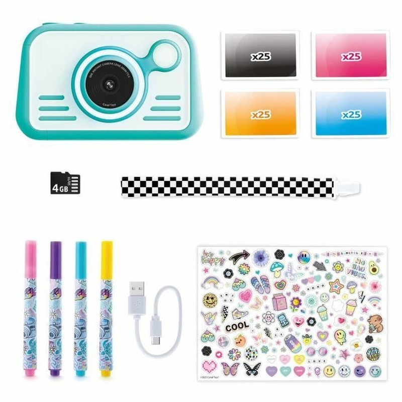 Impresión de fotos instantáneas para niños con cámara digital