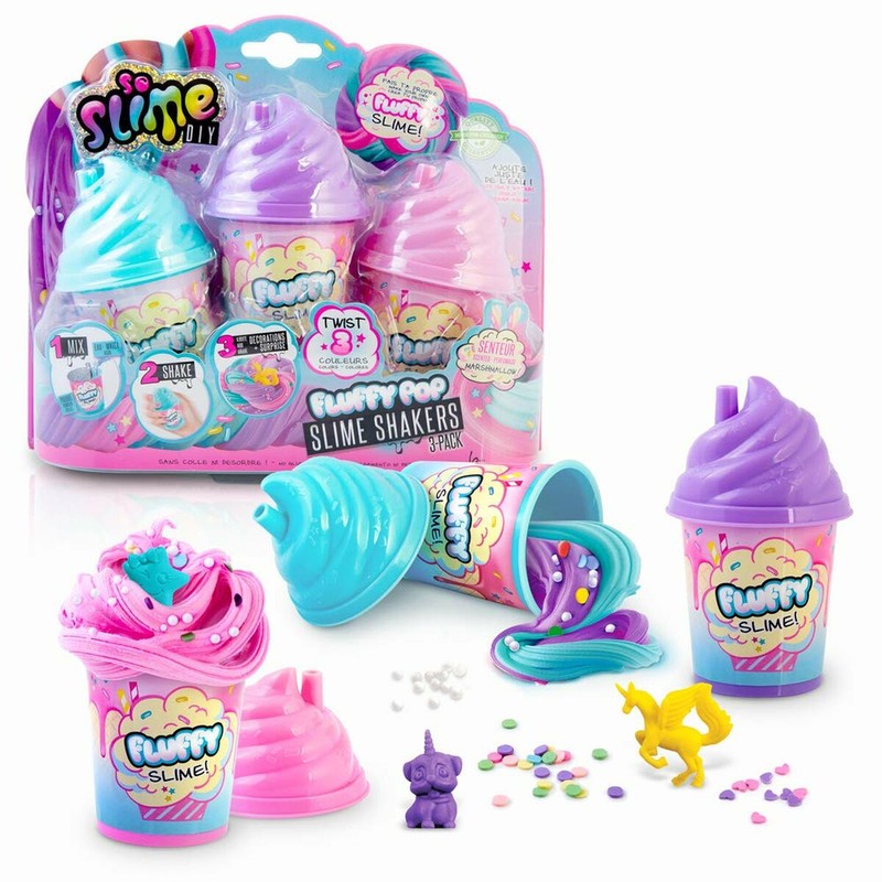 Manualidades Niños: Juego de Plastilina Fluffy Slime Canal Toys - Compra online en MegaJuguetes