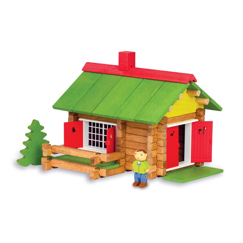 Figuras Acción Niños Jeujura My Wooden Chalet – 100 Piezas - Compra online en MegaJuguetes