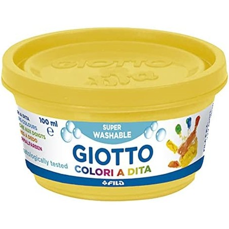 Manualidades Niños: Pintura de Dedos Giotto Multicolor 6 Piezas