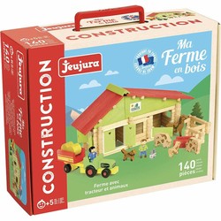 Granja de Madera Jeujura con Animalitos - Playset Educativo - Compra online en MegaJuguetes 2