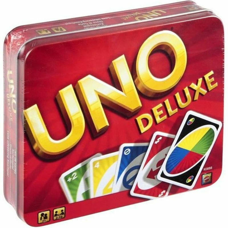 Juegos Mesa Niños: UNO Deluxe Mattel con Dispensador - Compra online en MegaJuguetes