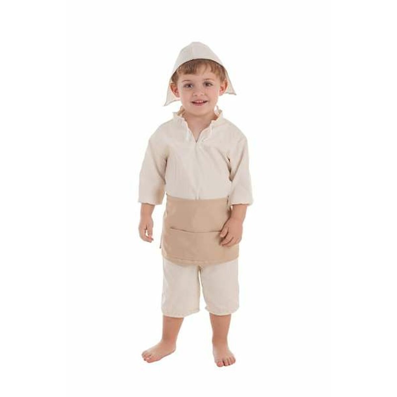 Disfraces Niños: Molinero 2-3 Años Blanco BigBuy Carnival - Compra online en MegaJuguetes