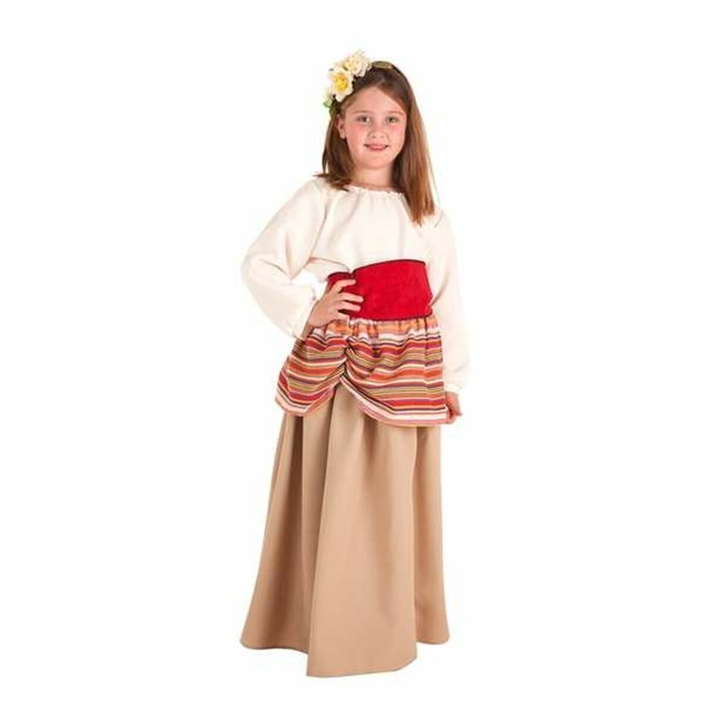 Disfraces Niños: Campesina Medieval 7-9 Años (4 Piezas) - Compra online en MegaJuguetes